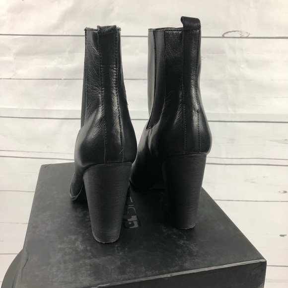 SZ 8 Joe’s Jeans Blare Black leather booties - Picture 6 of 7